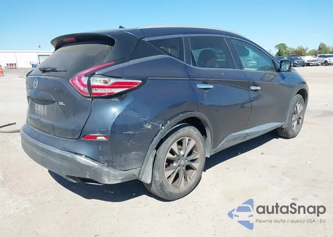 2015 Nissan Murano Sl из США, поврежденный, VIN 5N1AZ2MG0FN284573